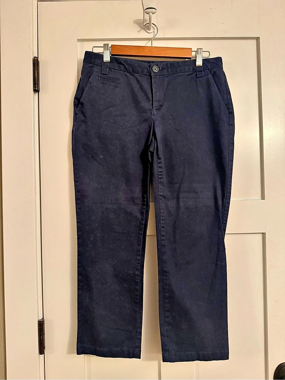 Gap Aubrey Pant Straight Leg Pants in Blue Size 8